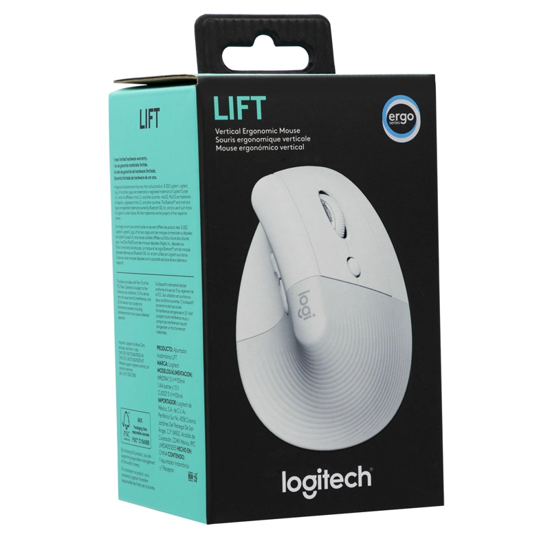 MOUSE LIFT WHITE/PALE GREY - 3