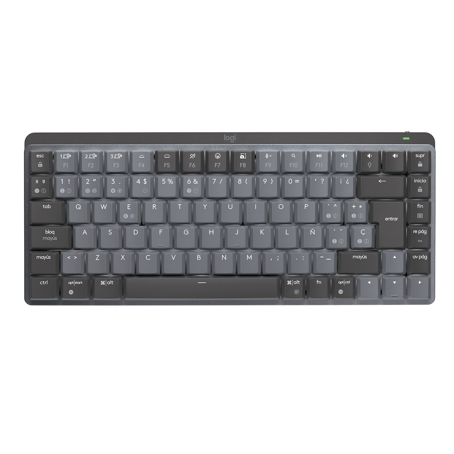 TECLADO LOGITECH 920-010846 MX MECHANICAL MINI GRAPHITE - 2