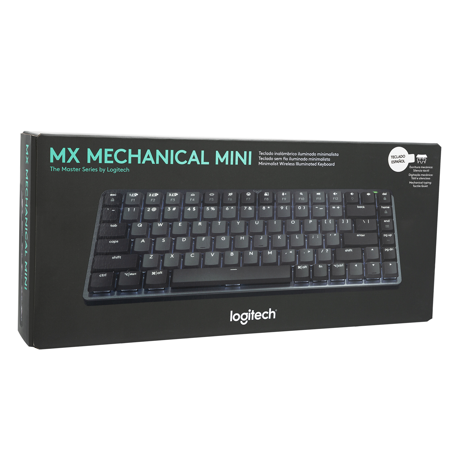 TECLADO LOGITECH 920-010846 MX MECHANICAL MINI GRAPHITE - 3