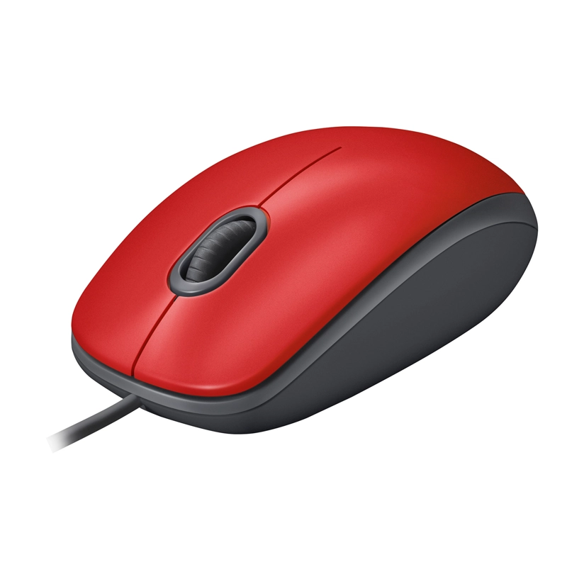MOUSE LOGITECH 910-006755  M110 SILENT ROJO - 3