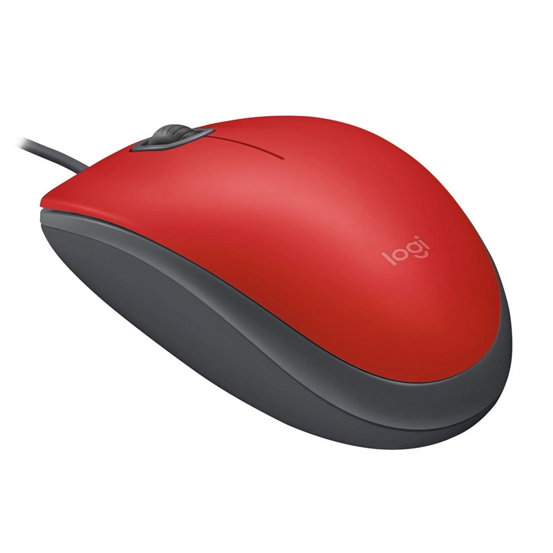 MOUSE LOGITECH 910-006755  M110 SILENT ROJO - 4
