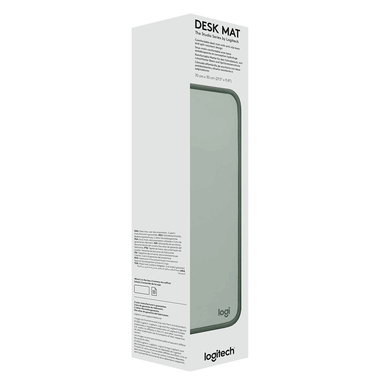 MAT LOGITECH 956-000047 DESK STUDIO SERIES GREY - 7