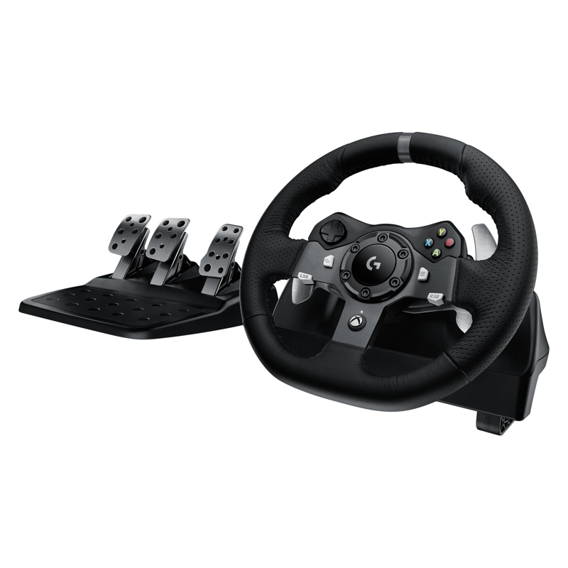 VOLANTE LOGITECH 941-000122 FORCE RACING G920 XBOX ONE Y PC - 1