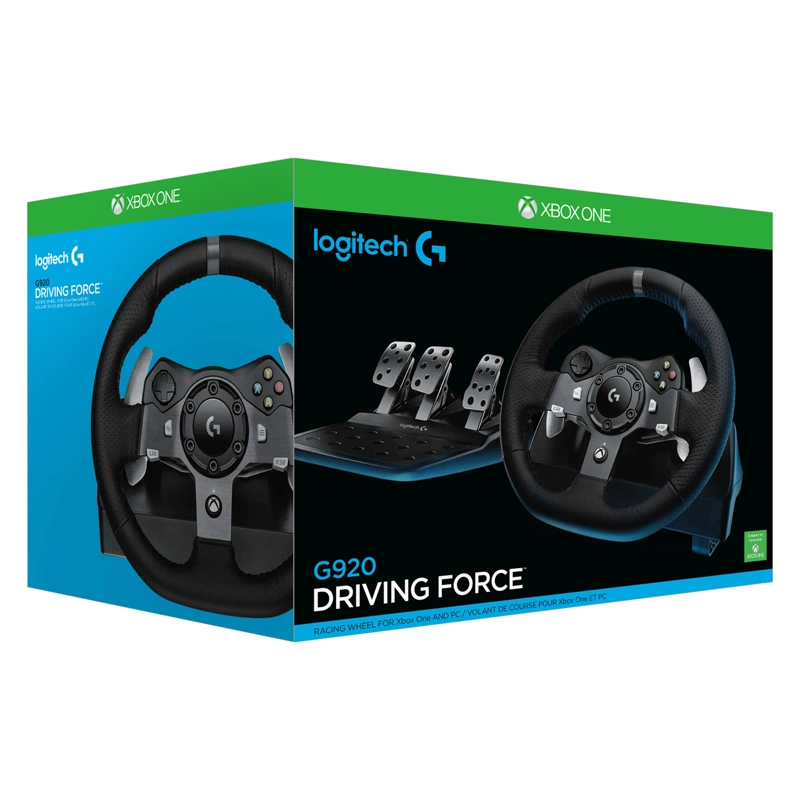 VOLANTE LOGITECH 941-000122 FORCE RACING G920 XBOX ONE Y PC - 3