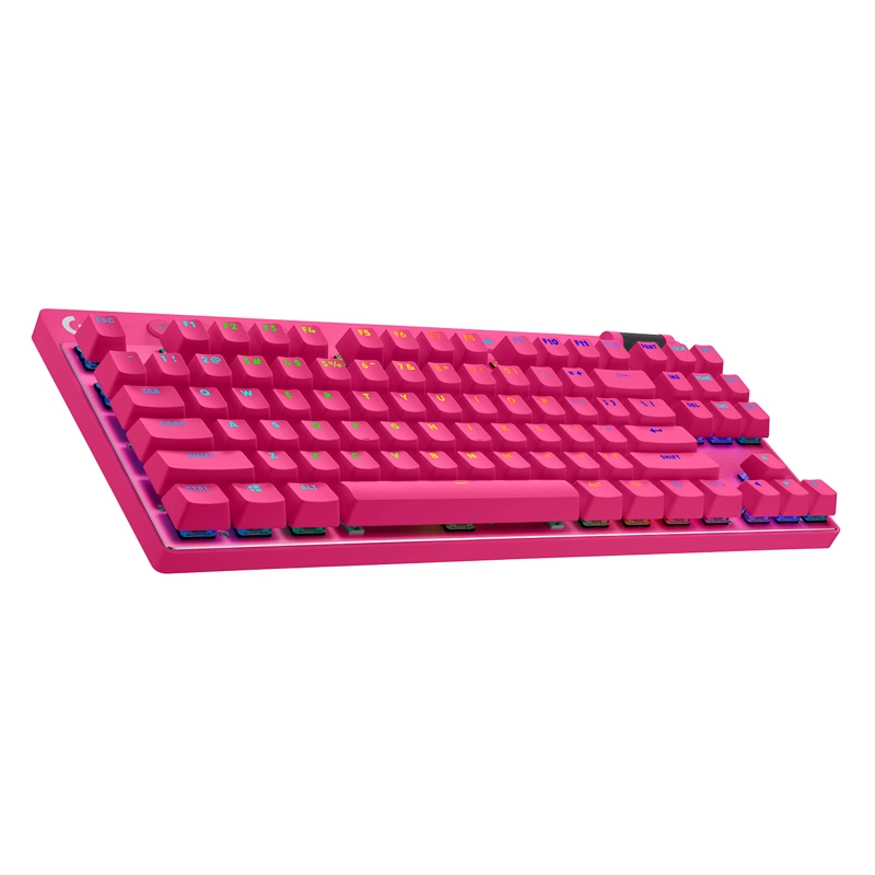 TECLADO PRO X TKL MAGENTA - 2