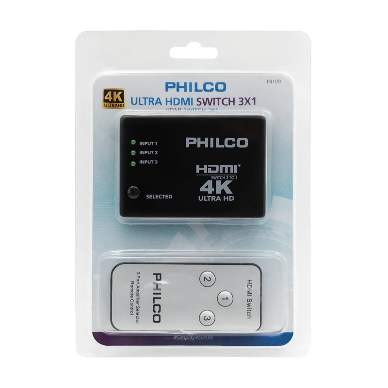 ADAPTADOR PHILCO HDMI SWITCH 3X1 - 5