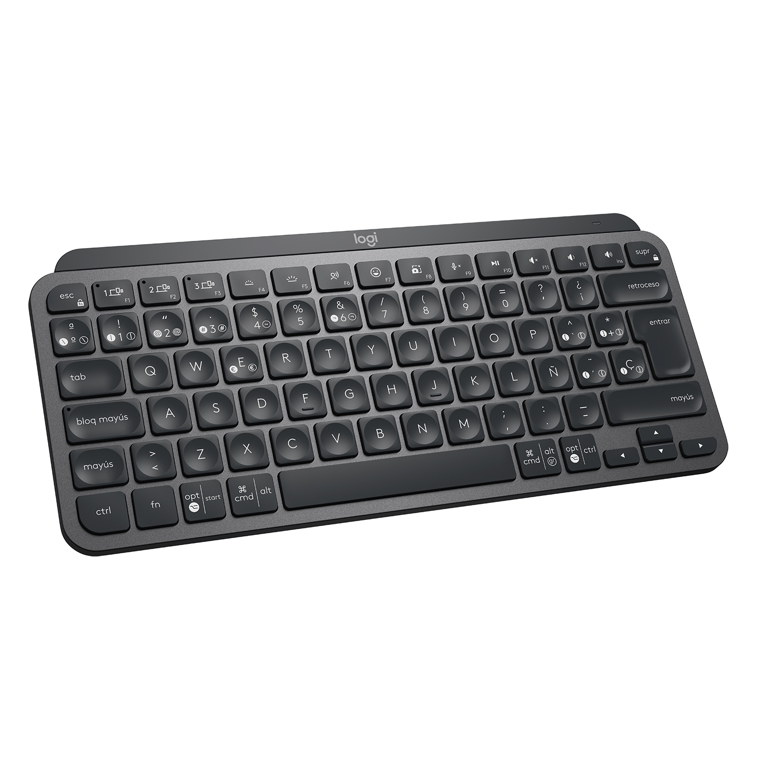 TECLADO UNIVERSAL INALÁMBRICO LOGITECH MX KEYS MINI GRAFITO - 2