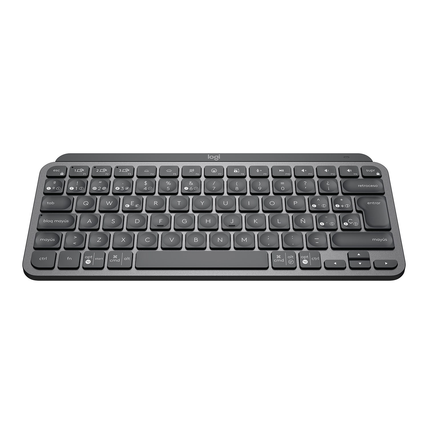 TECLADO UNIVERSAL INALÁMBRICO LOGITECH MX KEYS MINI GRAFITO - 3