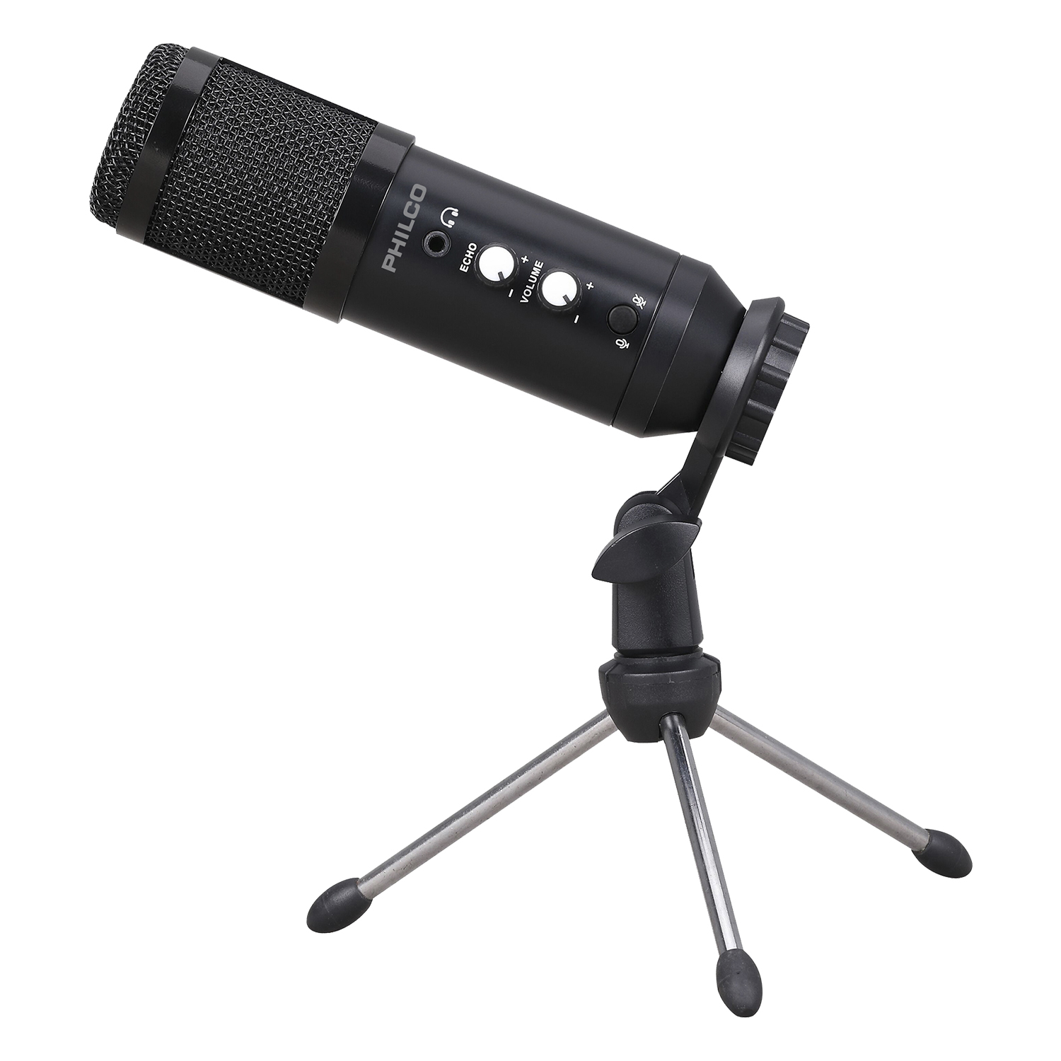 MICROFONO PHILCO USB CON TRIPODE - 1