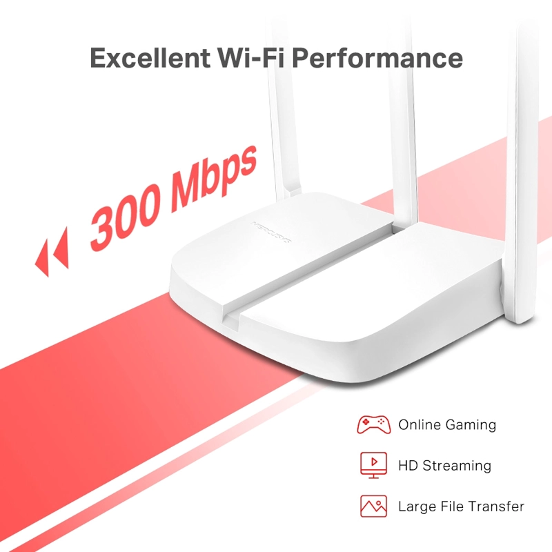 ROUTER TP-LINK MERCUSYS  MW306R 300 MBPS MULTI-MODE WIRELESS N - 2