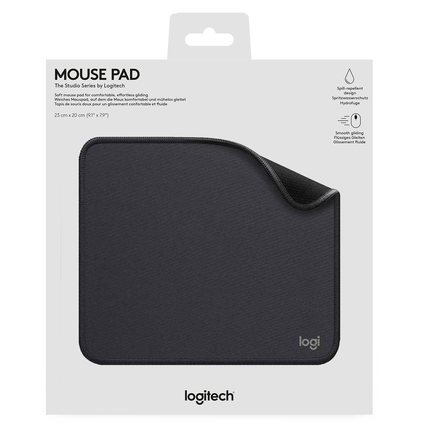 MOUSE LOGITECH 956- 000035 PAD STUDIO SERIES NEGRO - 2