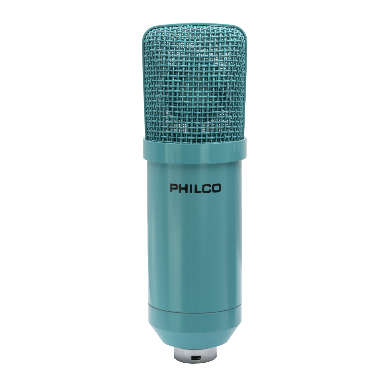KIT STUDIO PHILCO MICROPH C/SOP/POP/STAND/USB SOUND CARD AZUL - 2