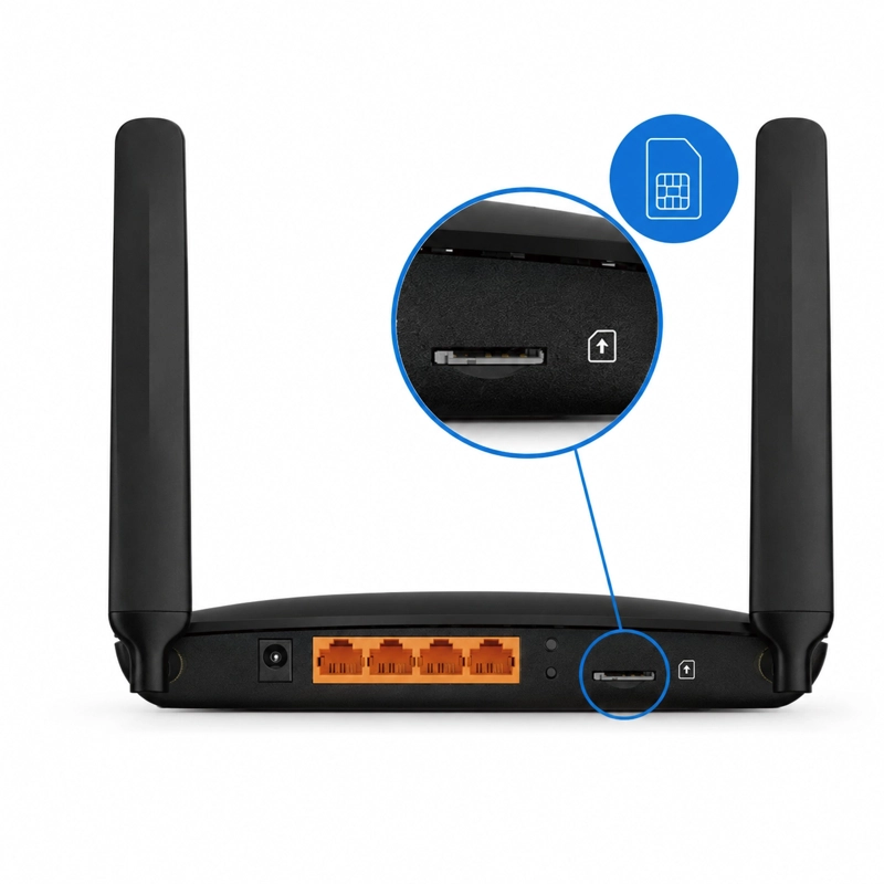 ROUTER TP-LINK TPLINK ARCHER MR200 AC750 DUAL BAND 4G LTE - 2