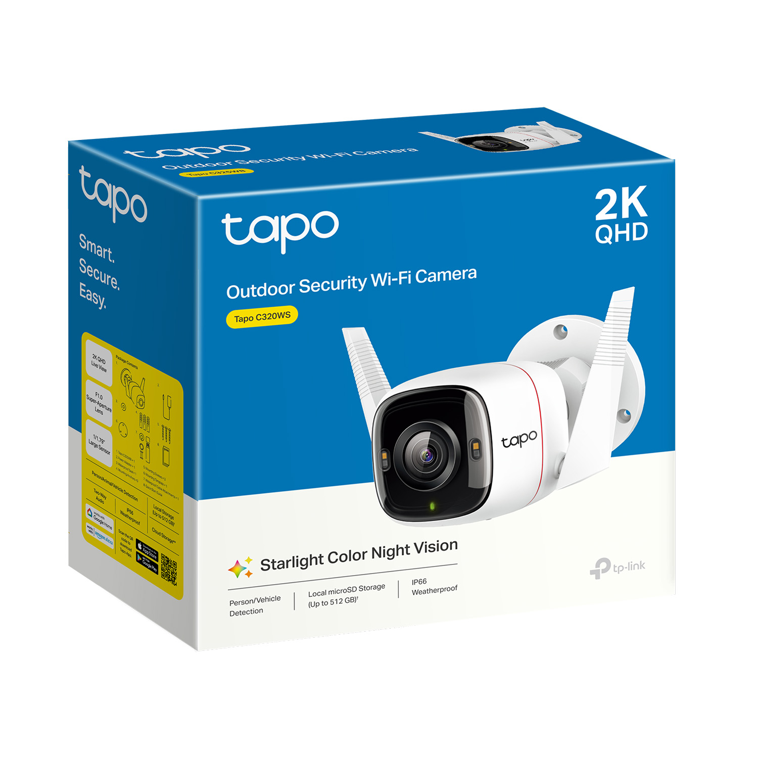 CÁMARA TP-LINK EXT TAPO C320WS WI-FI - 4