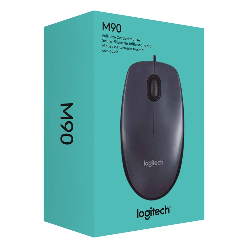 MOUSE LOGITECH 910-004053 ALÁMBRICO  M90 - 3
