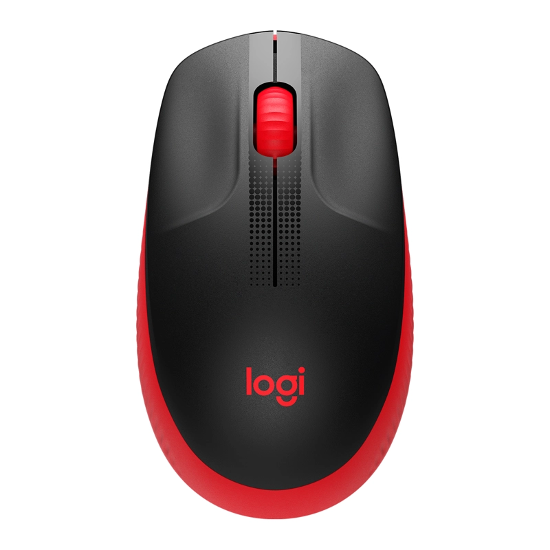 MOUSE INALÁMBRICO LOGITECH 910-005904 WIRELESS M190 ROJO - 1