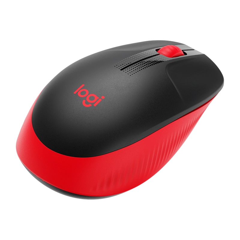 MOUSE INALÁMBRICO LOGITECH 910-005904 WIRELESS M190 ROJO - 4