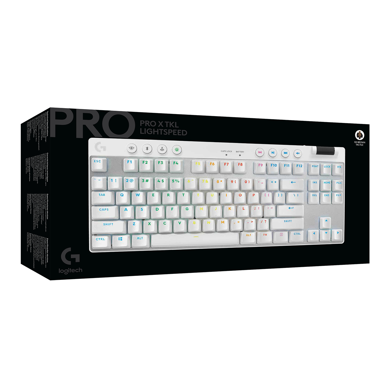 TECLADO INALÁMBRICO LOGITECH 920-012143 PRO X TKL LIGHTSPEED BLANCO - 1