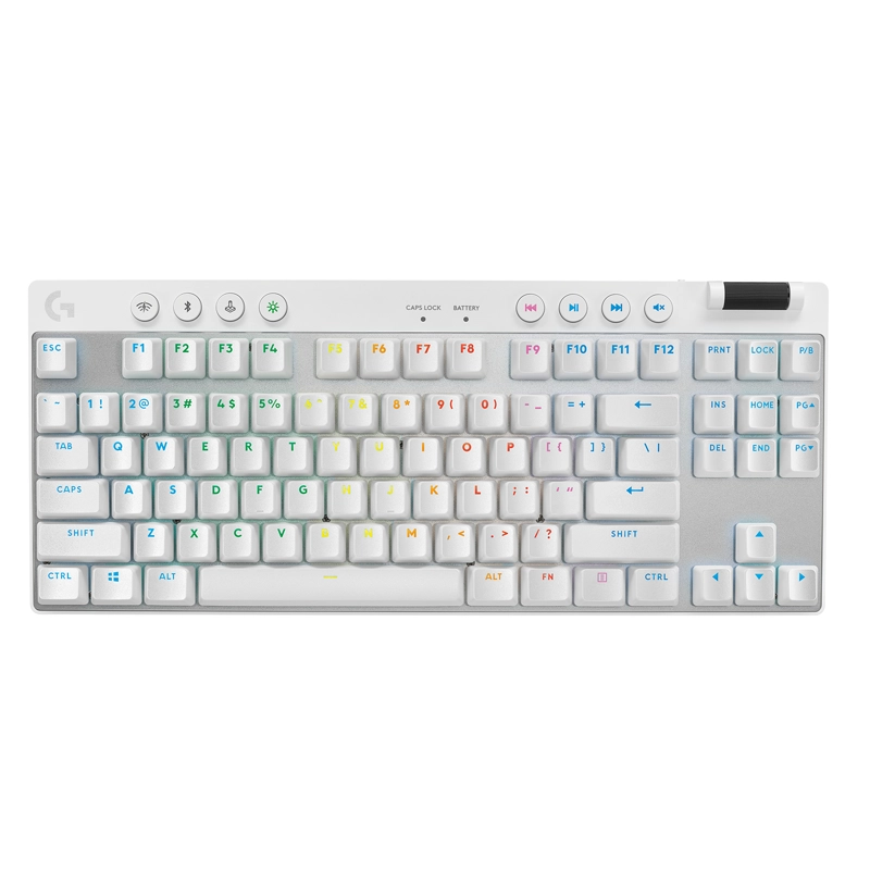 TECLADO INALÁMBRICO LOGITECH 920-012143 PRO X TKL LIGHTSPEED BLANCO - 6
