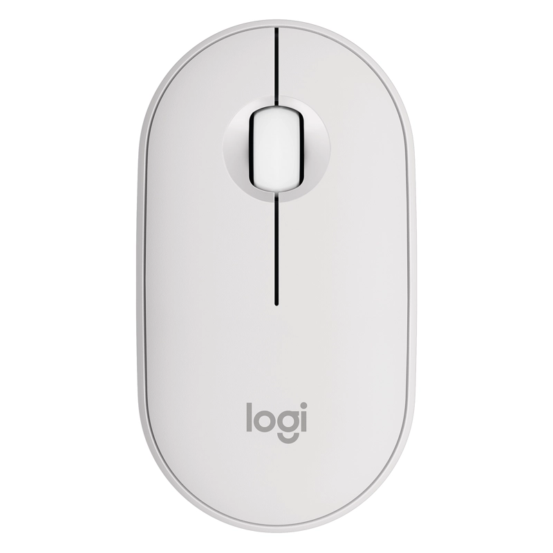 MOUSE PEBBLE 2 M350S BLANCO - 3