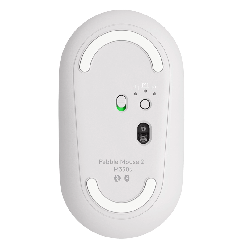 MOUSE PEBBLE 2 M350S BLANCO - 8
