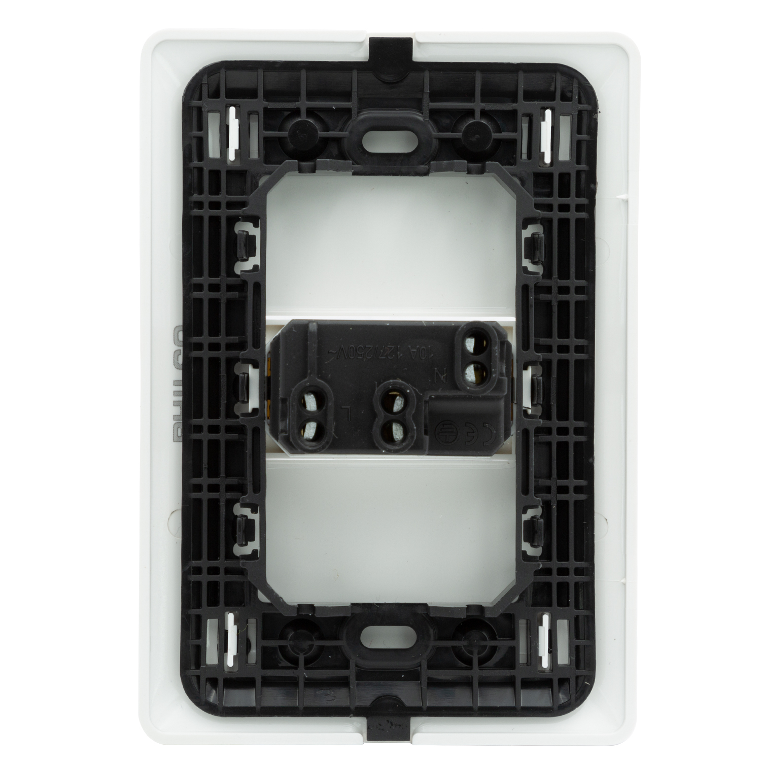 ENCHUFE PHILCO PARA MURO SIMPLE 250 V 10A - 5