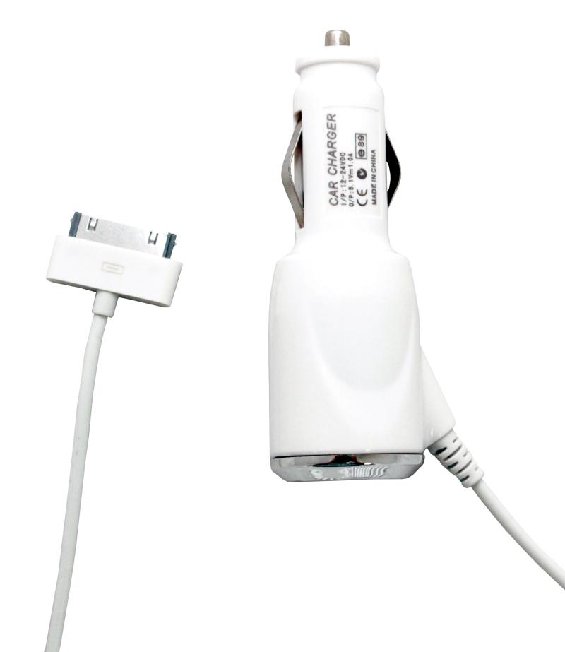 CARGADOR 12V VEHÍCULO IPHONE 3/4 - 1