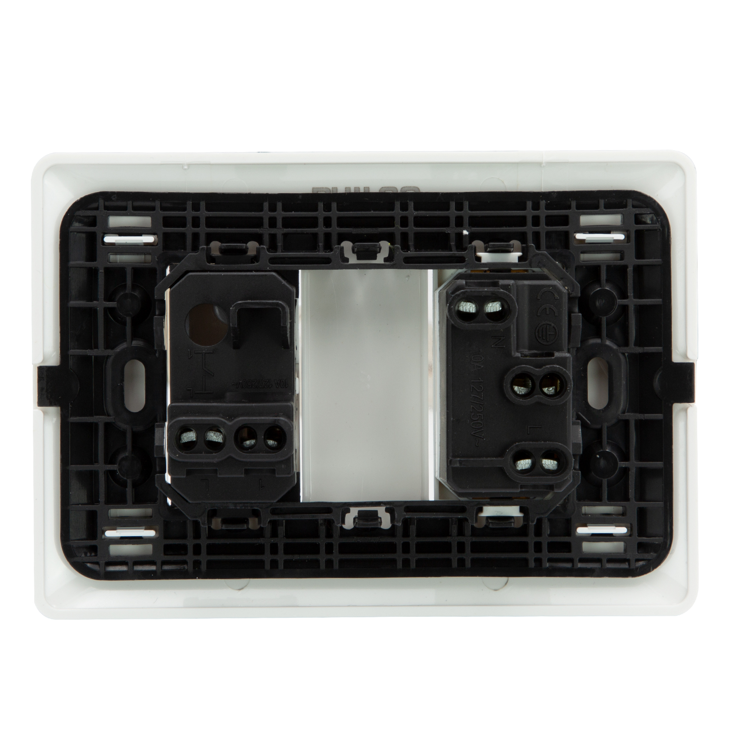 INTERRUPTOR PHILCO BLANCO PARA MURO COMBINADO 250V 10A - 6