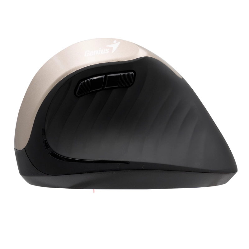 MOUSE INALÁMBRICO GENIUS VERTICAL ERGO 8250S CHAMPAGNE GOLD - 2