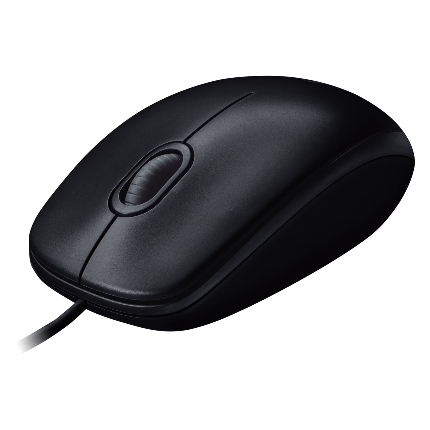 MOUSE LOGITECH ALAMBRICO M100 NEG - 1
