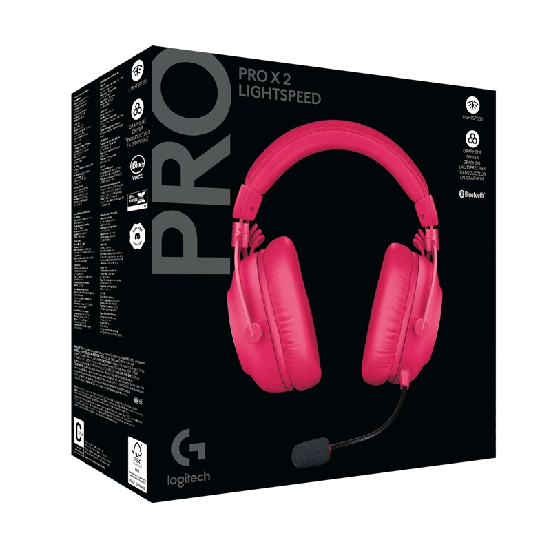 AUDIFONOS PRO X LIGHTSPEED 2 MAGENTA - 4