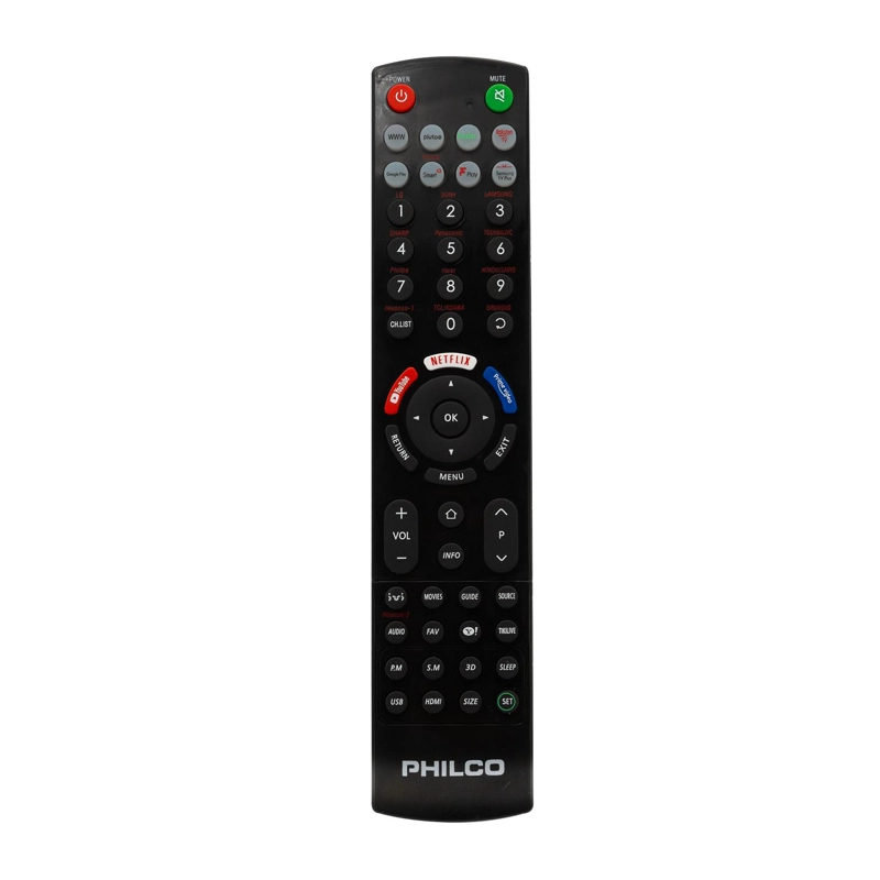 CONTROL REMOTO PHILCO UNIVERSAL TV FRP3001 - 4