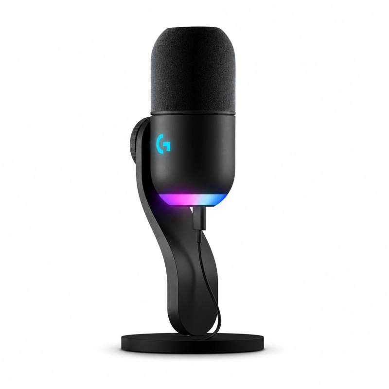 MICRÓFONO LOGITECH PROFESIONAL YETI GX NEGRO - 4