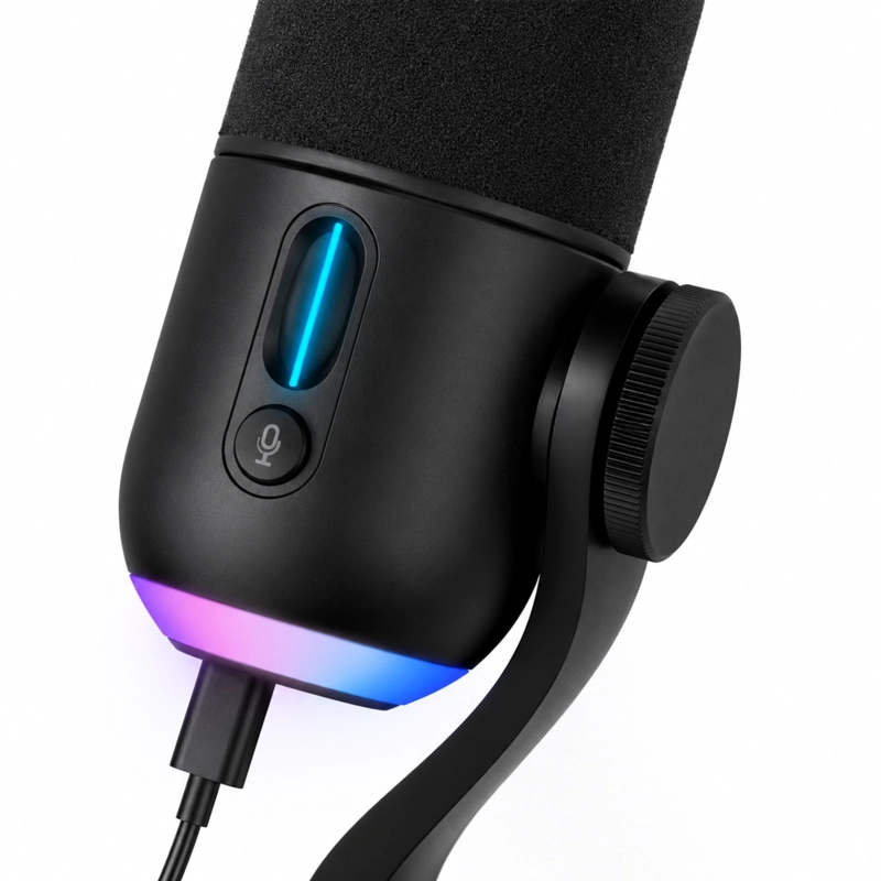 MICRÓFONO LOGITECH PROFESIONAL YETI GX NEGRO - 5