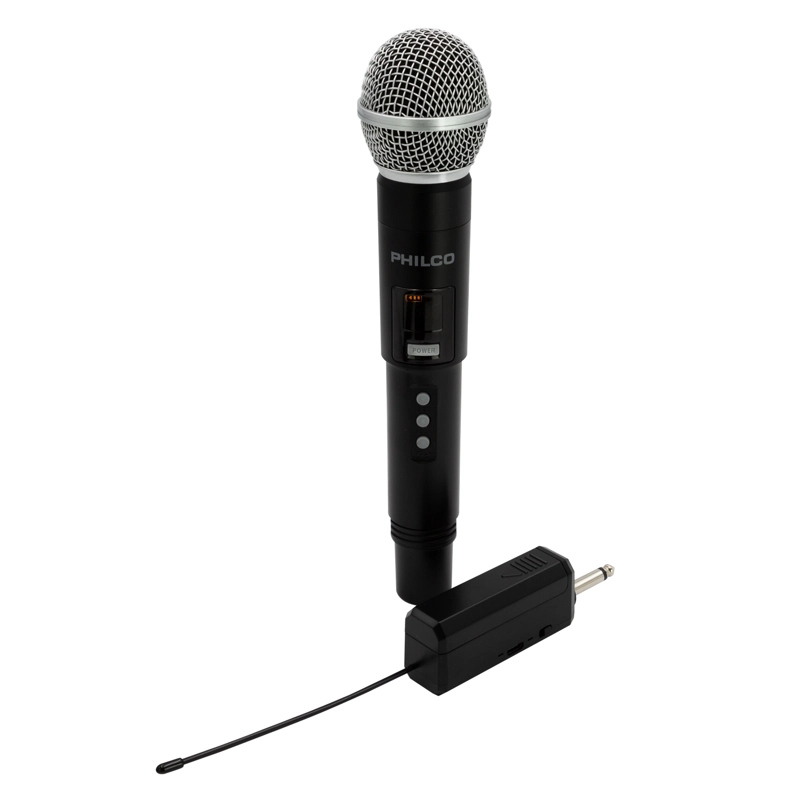 SET DE 2 MICROFONOS INALAMBRICOS UHF