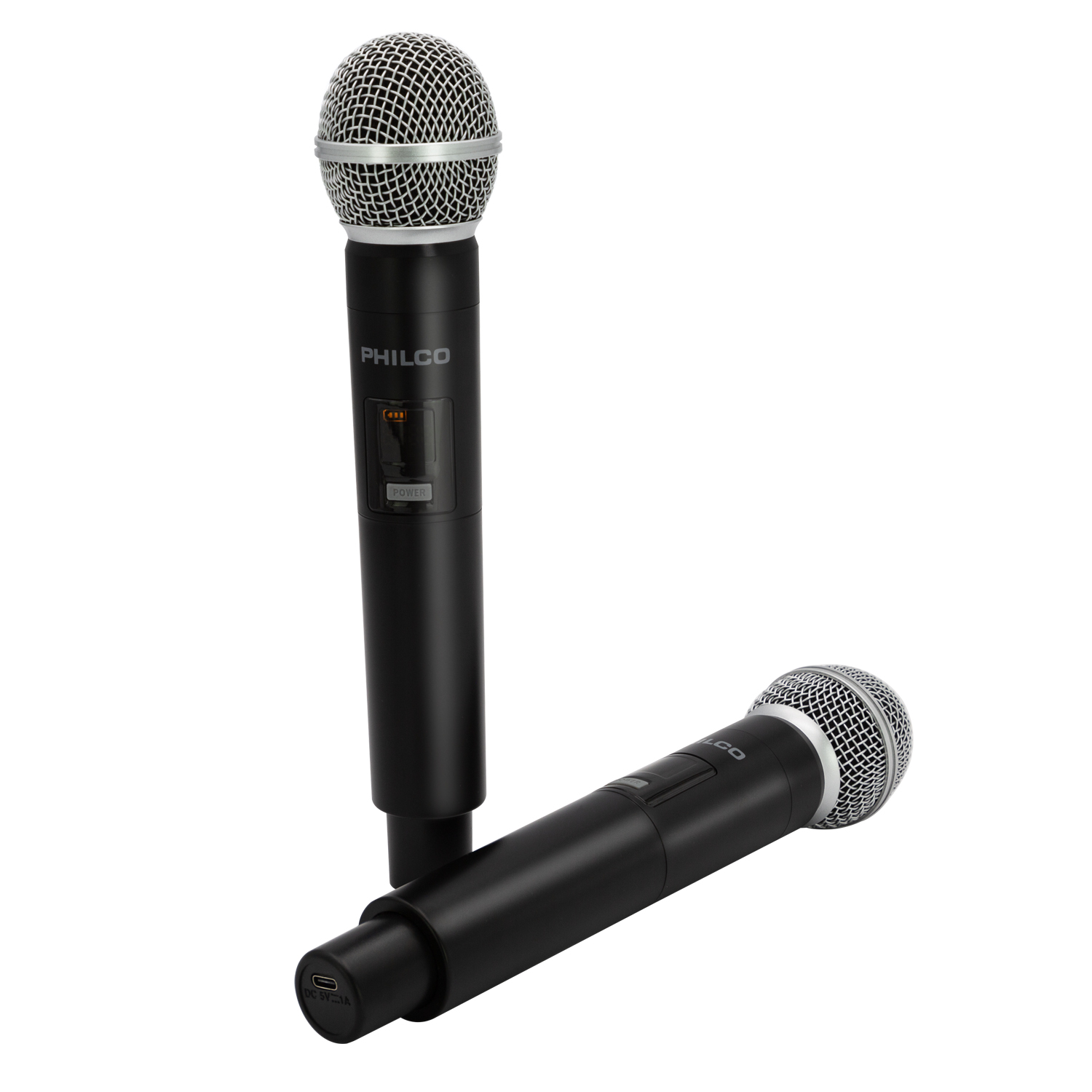 SET DE 2 MICROFONOS INALAMBRICOS UHF - 2