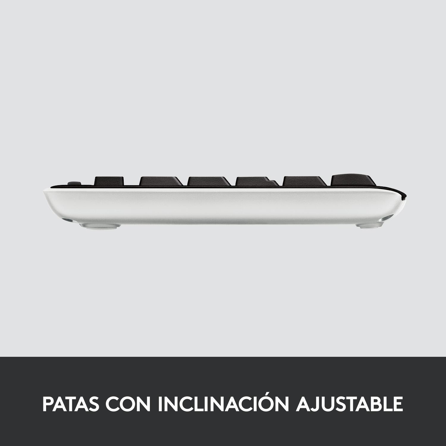 TECLADO INALAMBRICO LOGITECH K270 RECEPTOR 2.4 GHZ NEGRO - 5