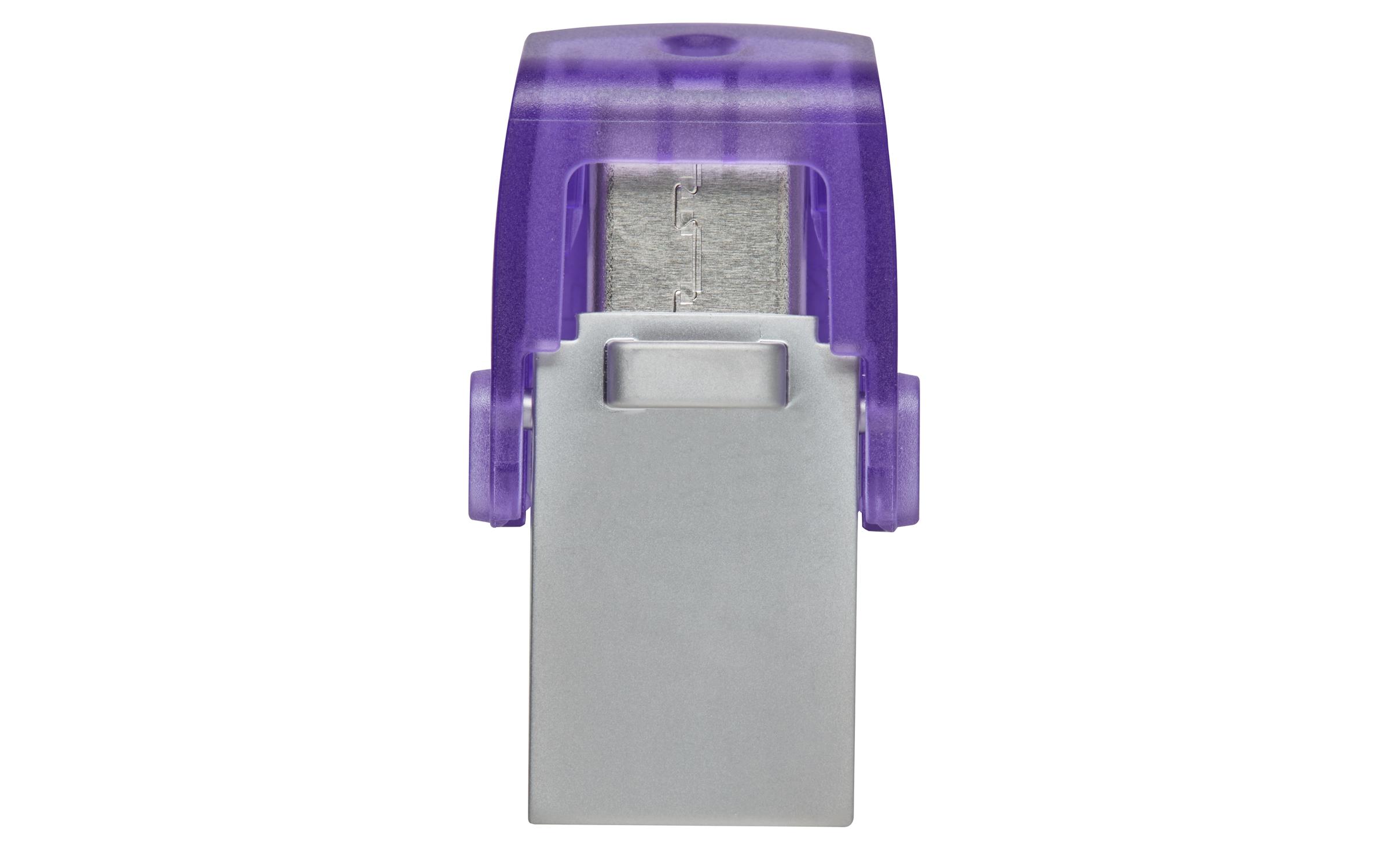 PENDRIVE KINGSTON DATATRAVELER MICRODUO 3C 64GB USB Y USB-C - 5