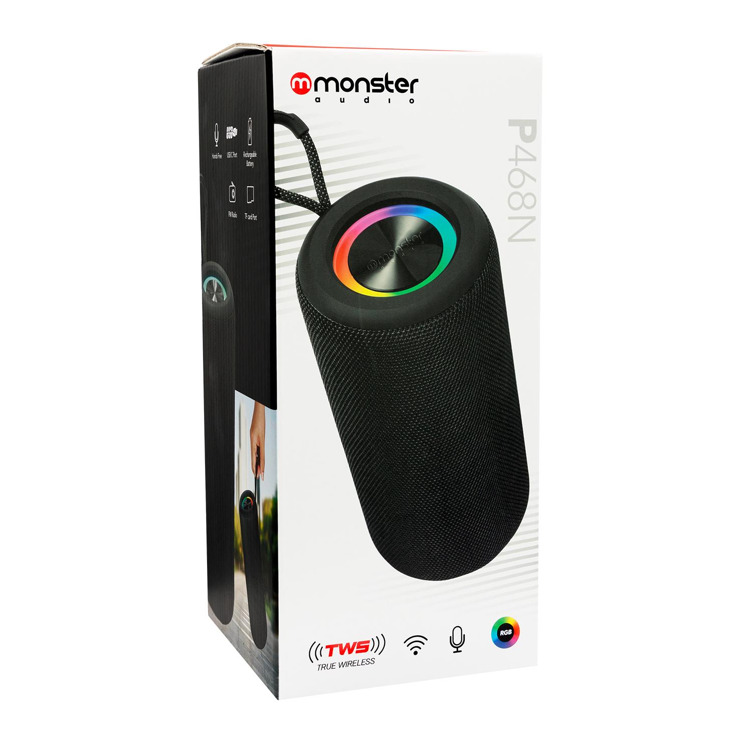 PARLANTE MONSTER AUDIO TWS P468N - 8
