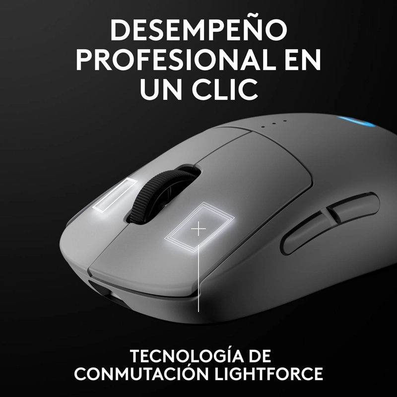 MOUSE INALAMBRICO GAMER LOGITECH G PRO 2 LIGHTSPEED BLANCO - 8