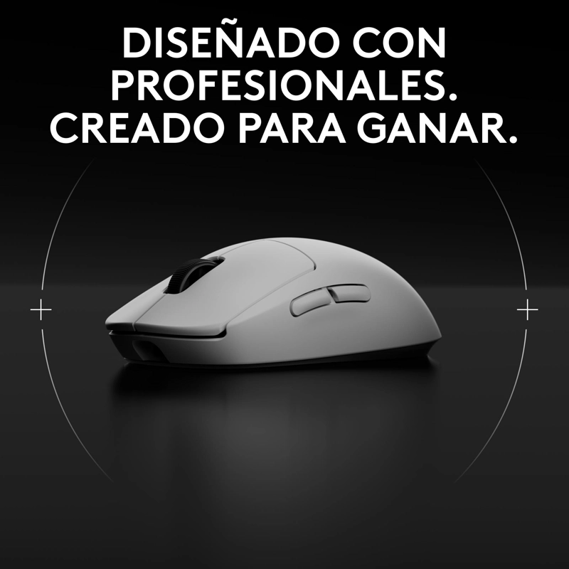 MOUSE INALAMBRICO GAMER LOGITECH G PRO 2 LIGHTSPEED BLANCO - 9