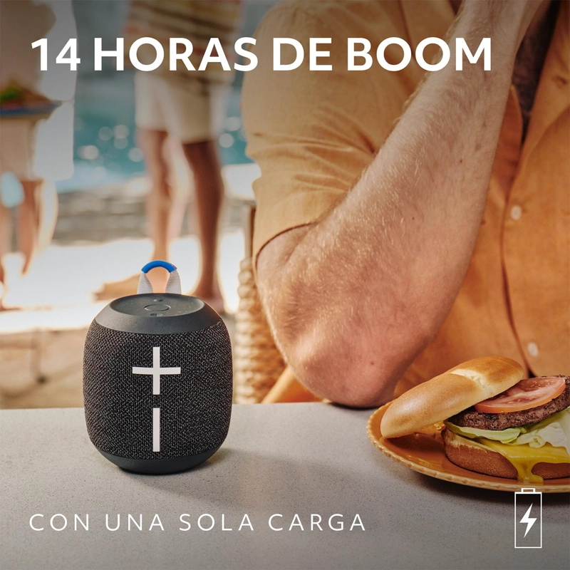 PARLANTE LOGITECH NEGRO PORT. WONDERBOOM 4 - 10