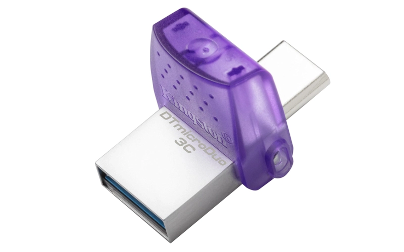 PENDRIVE KINGSTON DATATRAVELER MICRODUO 3C 128GB 3.2 GEN 1 C - 4