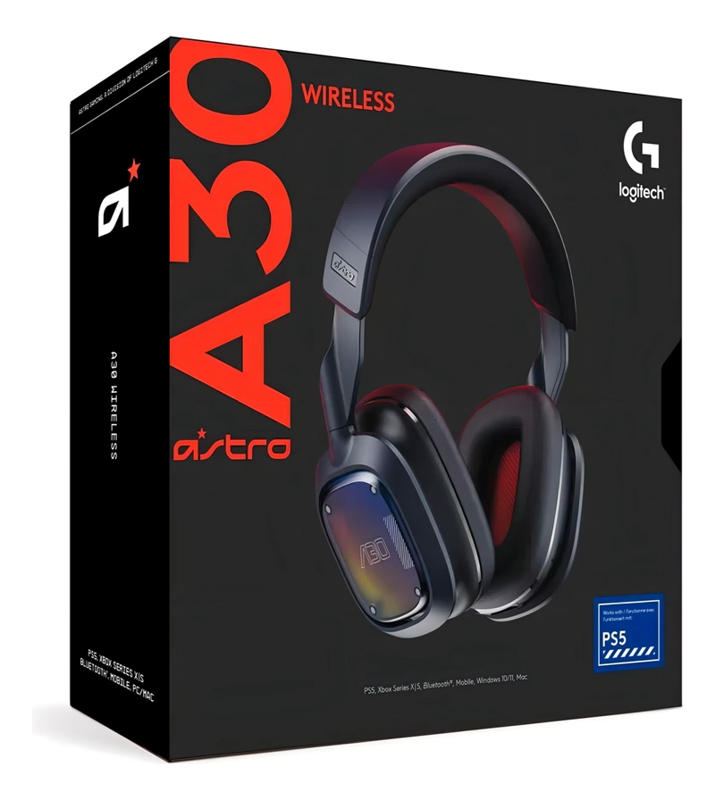 LOGITECH ASTRO A30 HEADSETS GAMING PARA PLAYSTATION AZUL - 5