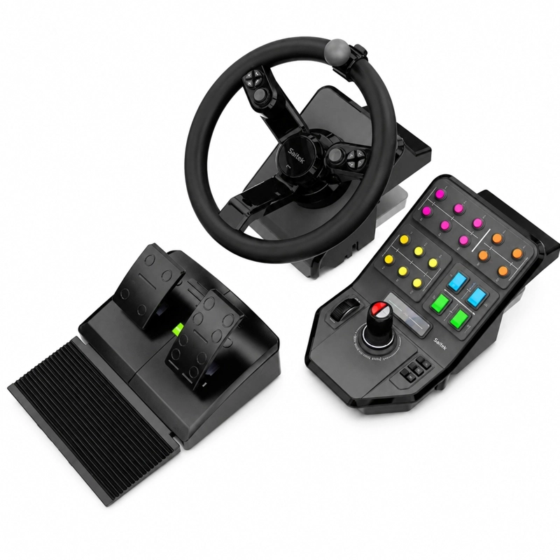 CONSOLA RETRO LOGITECH G SAITEK FARM SIM CONTROLLER - 4