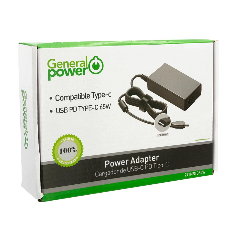 CARGADOR NOTEBOOK TIPO C PD 65W UNIVERSAL - 7