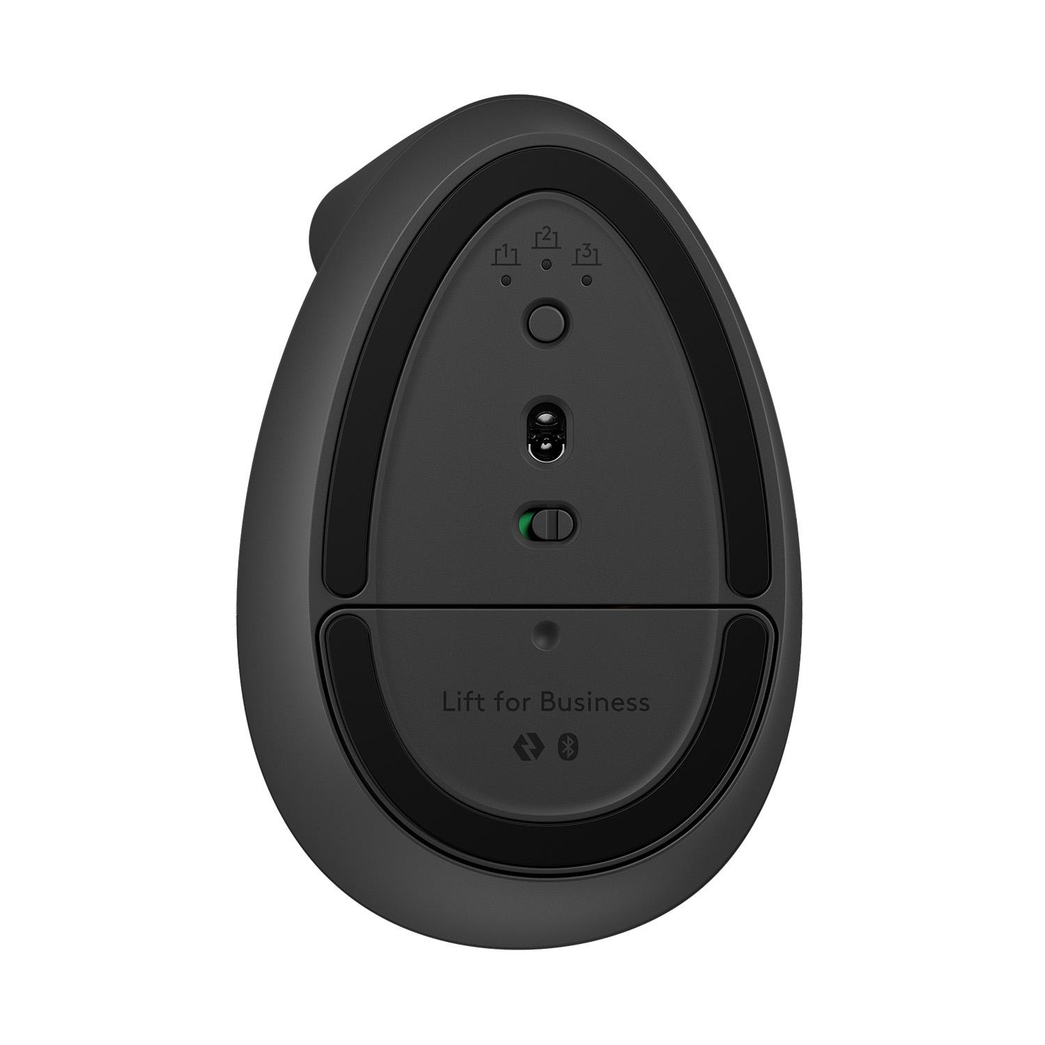 MOUSE VERTICAL LOGITECH LIFT GRAFITO (910-006497) - 4