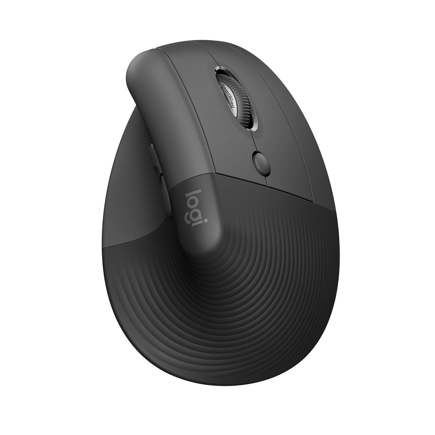 MOUSE VERTICAL LOGITECH LIFT GRAFITO (910-006497) - 5