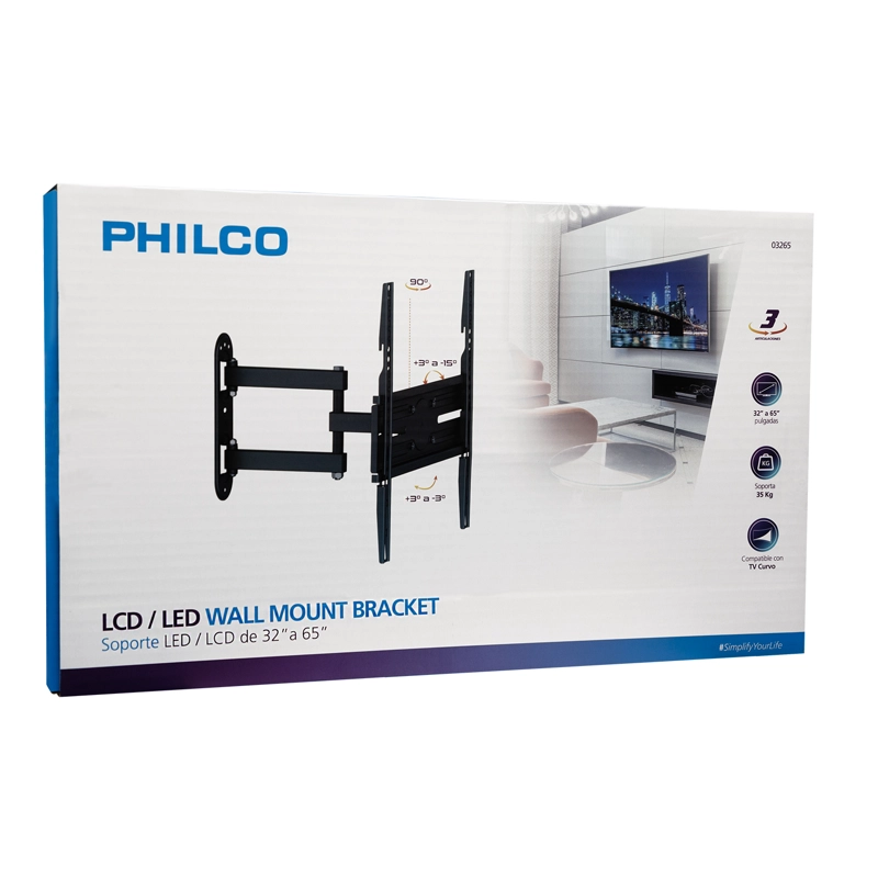 SOPORTE TV 32 - 65 CON 3 ARTICULACIONES (35 KG MAX.) - 1