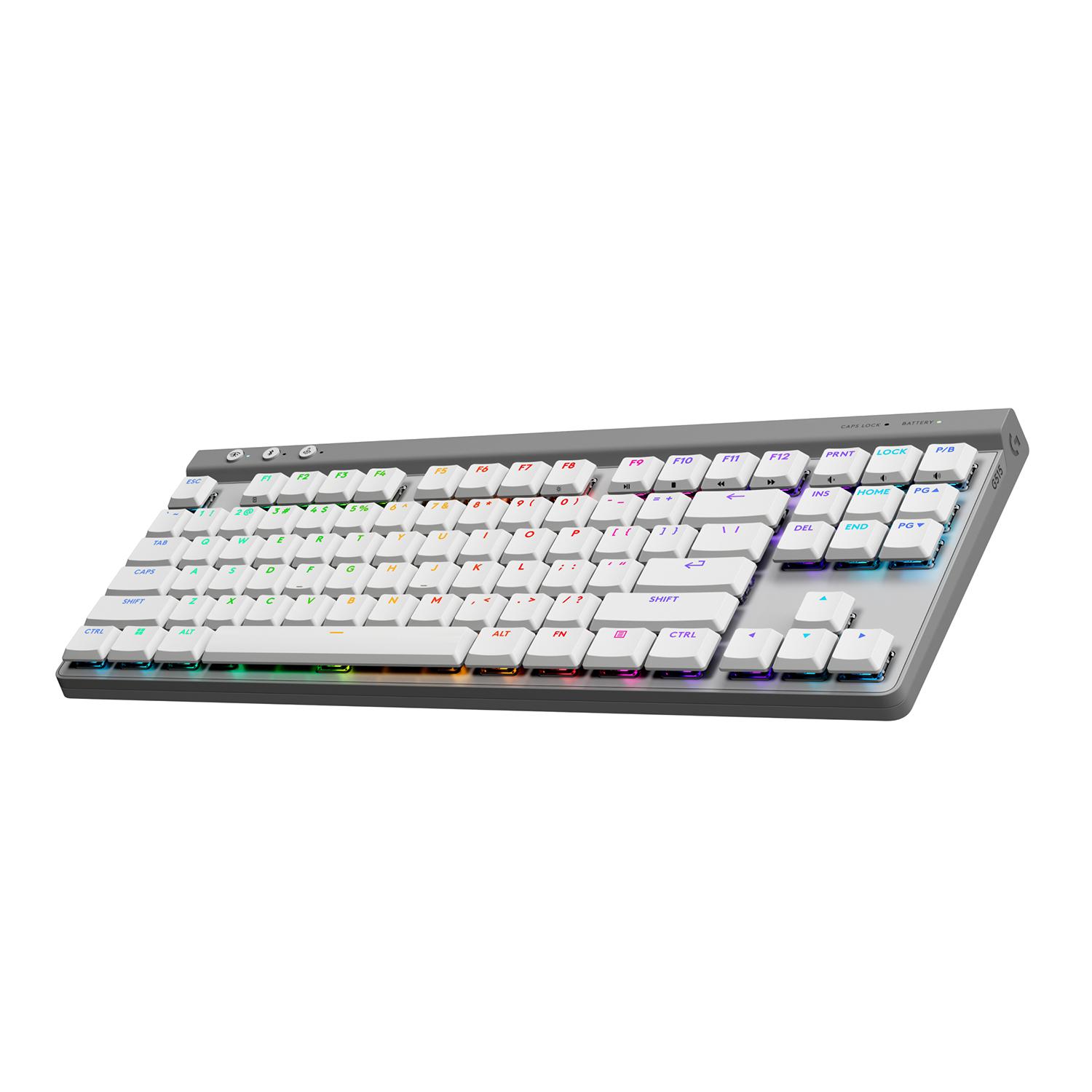 TECLADO INALAMBRICO LOGITECH G515 LIGHTSPEED TKL BLANCO - 6